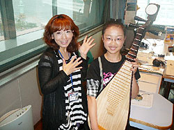 中国琵琶奏者 さくらさん