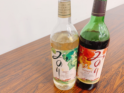 神戸ワインの新酒「みのり(2019)」（写真：ラジオ関西）