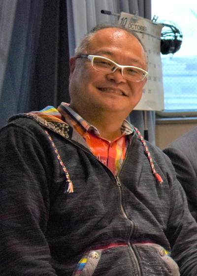 フリーアナウンサーとして活躍中の、長田高校OB子守康範さんが、神戸のラジオ局「ラジオ関西」に登場！（写真：ラジオ関西）