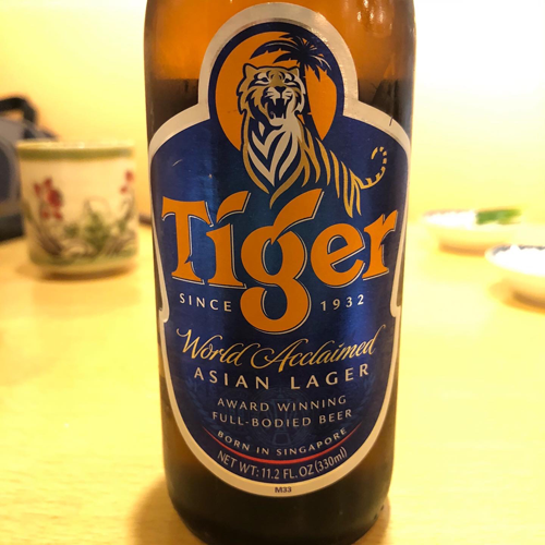トラのマークのベトナムビール「Tiger」