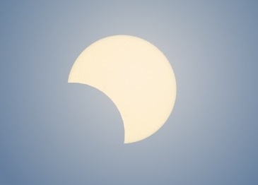 部分日食　バンドー神戸青少年科学館