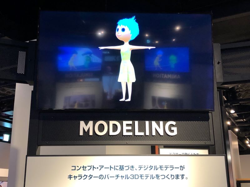 「モデリング」キャラクターの形をつくる