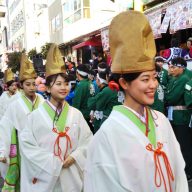 今宮戎神社・2020年福娘（写真・ラジオ関西）