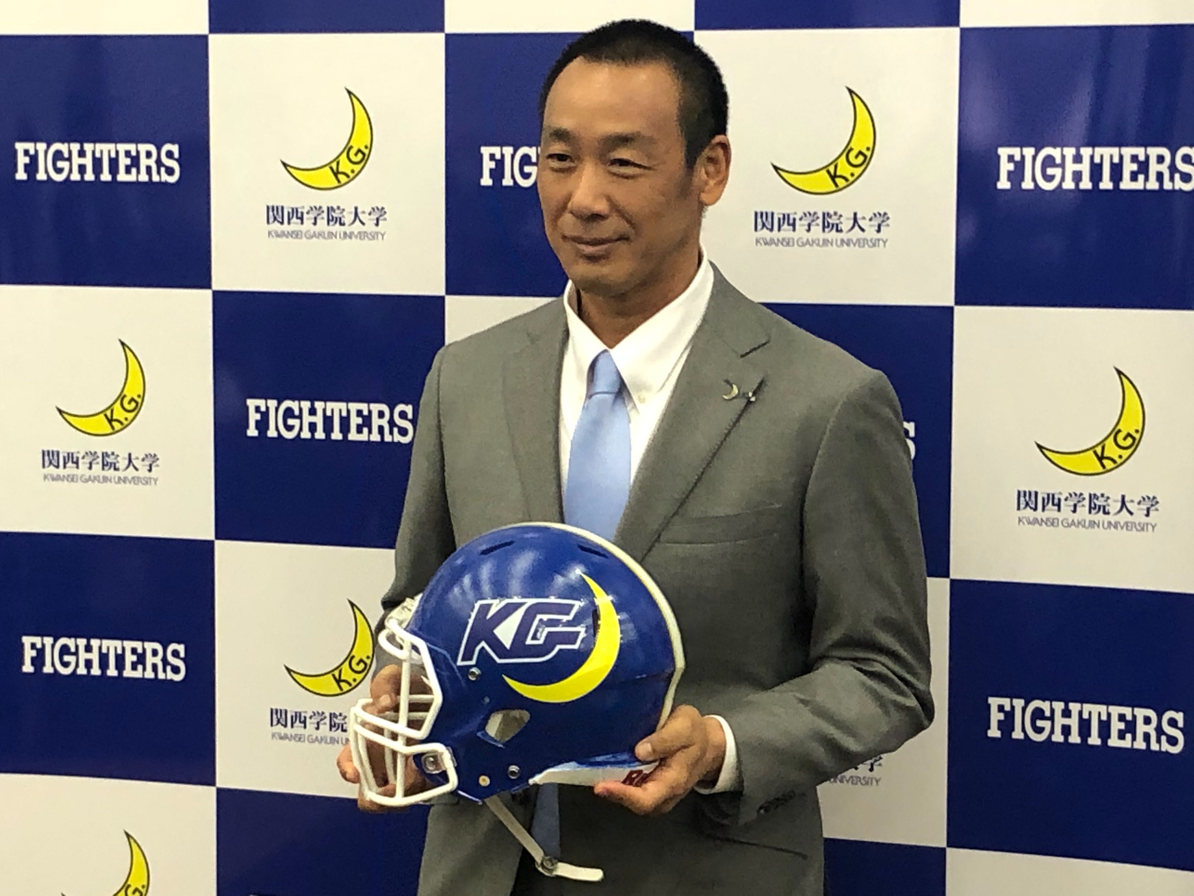 勝つべくして勝つチームに」関学大アメフト部新監督・大村和輝氏が就任 