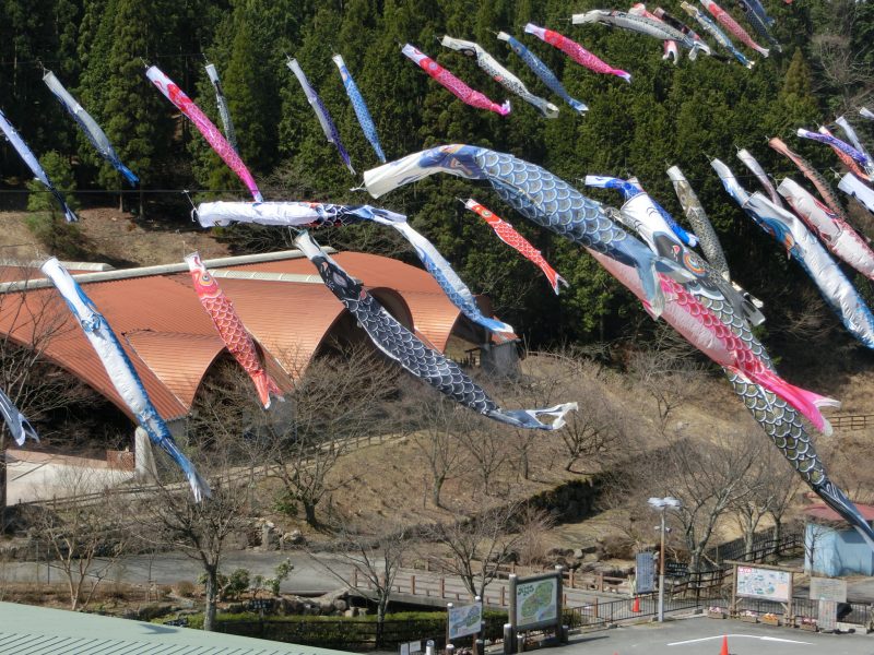 山あいを泳ぐ壮観な『こいのぼり』 神崎郡神河町 | ラジトピ ラジオ