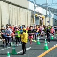 「第9回神戸マラソン」のようす