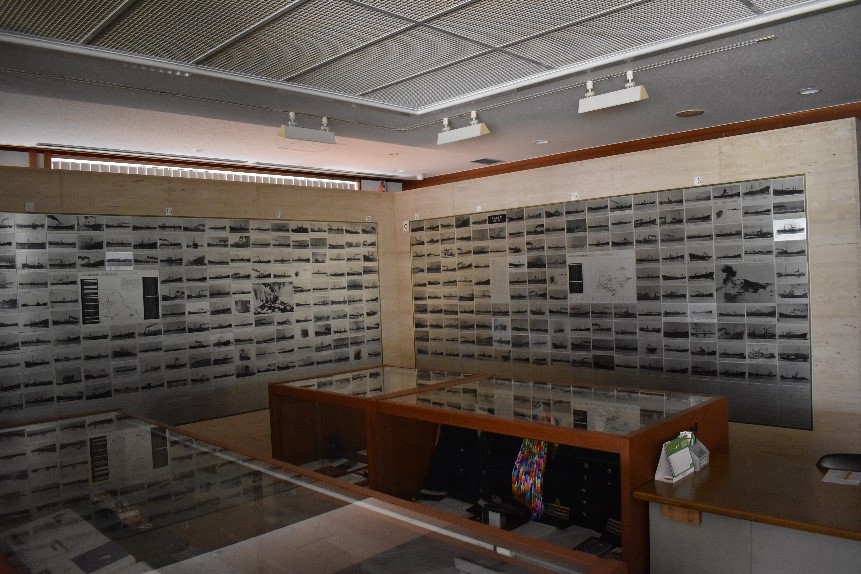「戦没した船と海員の資料館」展示パネル