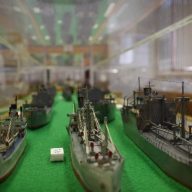 「戦没した船と海員の資料館」模型