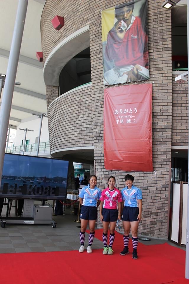 神戸初の女子ラグビーチーム神戸ファストジャイロの選手（写真：早駒運輸株式会社）