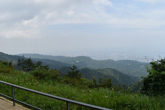 六甲山の風景