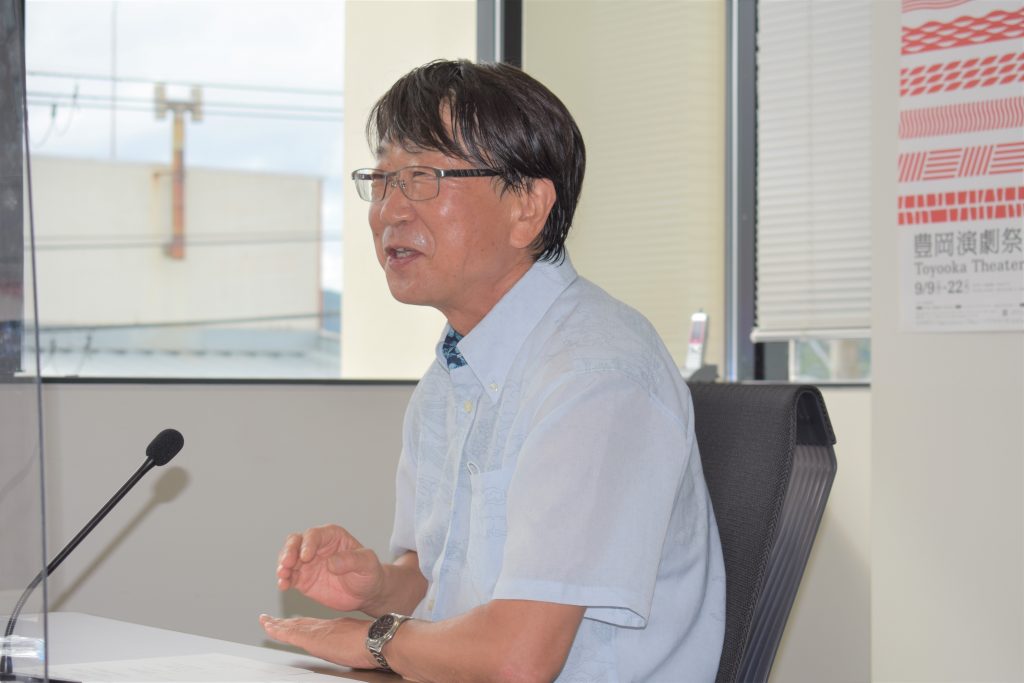 中貝宗治豊岡市長（写真：ラジオ関西）