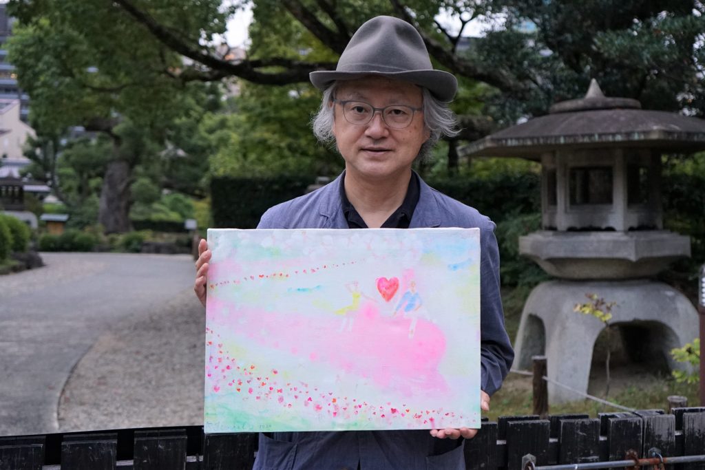 作詞家・松本隆さん50周年イベントが神戸からスタート 画家・寺門孝之