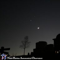 Smilery (Moon, Venus and Jupiter)（写真提供：兵庫県立大学 西はりま天文台）