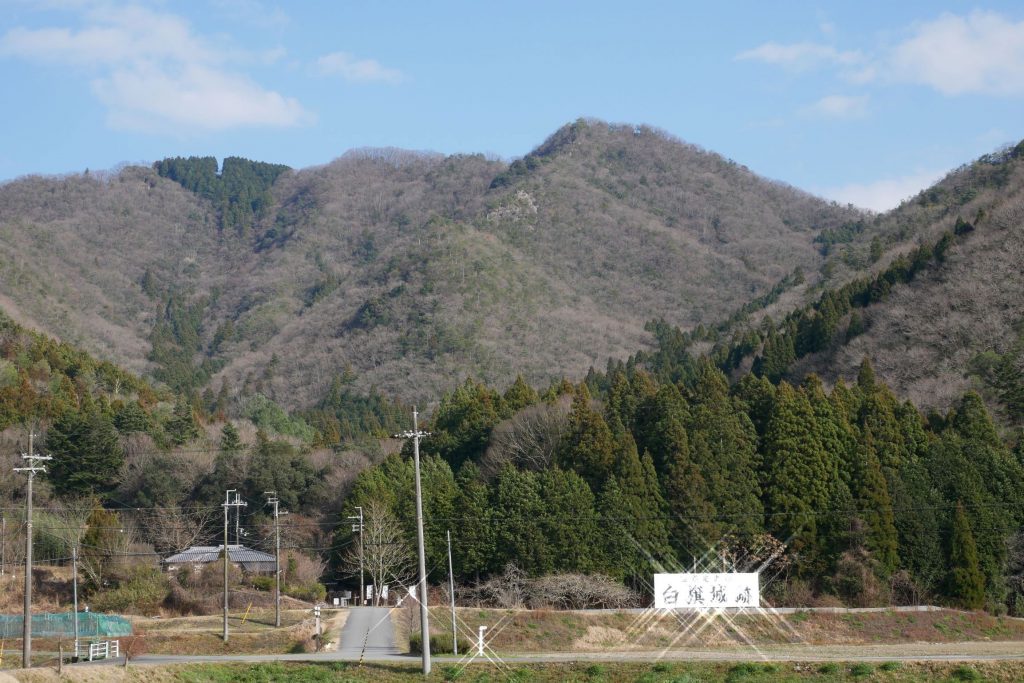 白旗城跡（写真提供：上郡町産業振興課）