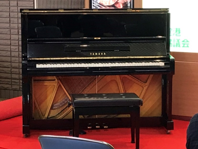 西池匡さんが提供した「空港ピアノ」