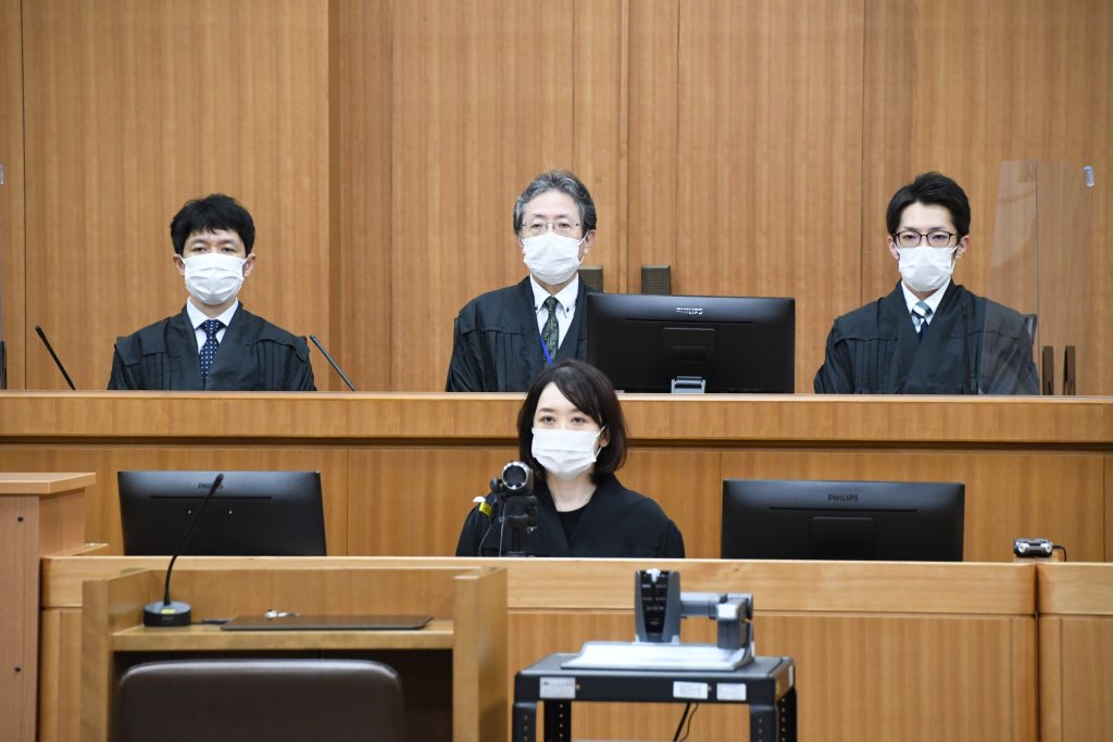 神戸地裁は被告の男の完全責任能力を認めた＜2021年9月17日 ※代表撮影＞