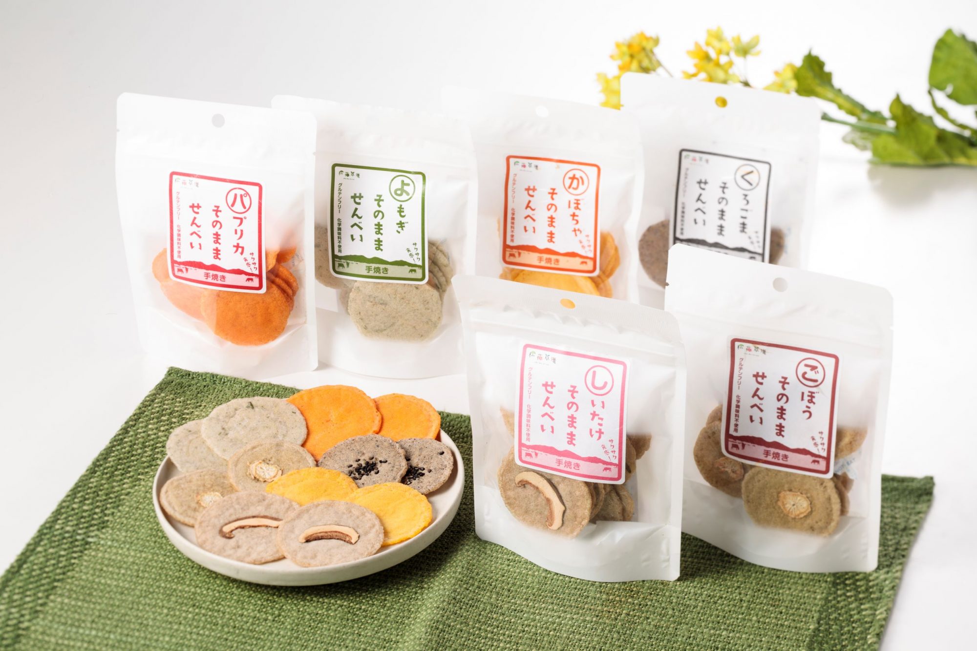 シンプルすぎてすみません 野菜類のうま味を最大限いかした うす焼きせんべい ラジトピ ラジオ関西トピックス