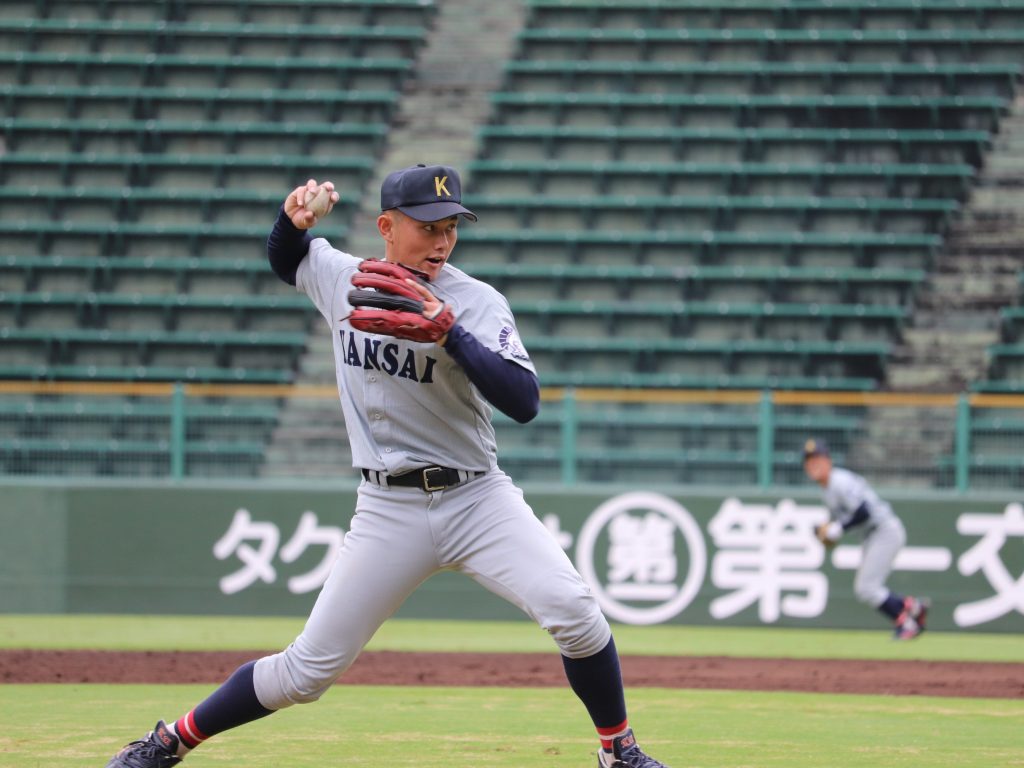 野口智哉内野手（提供：関西大学）