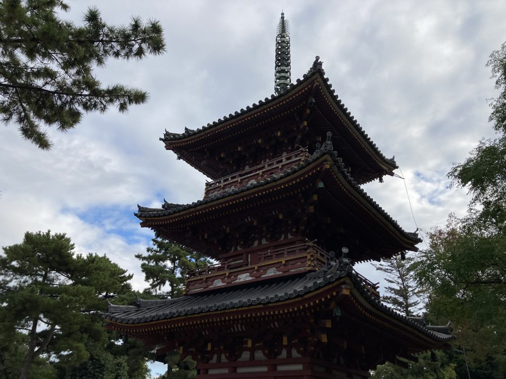 鶴林寺　三重塔（兵庫県重要文化財・室町時代）