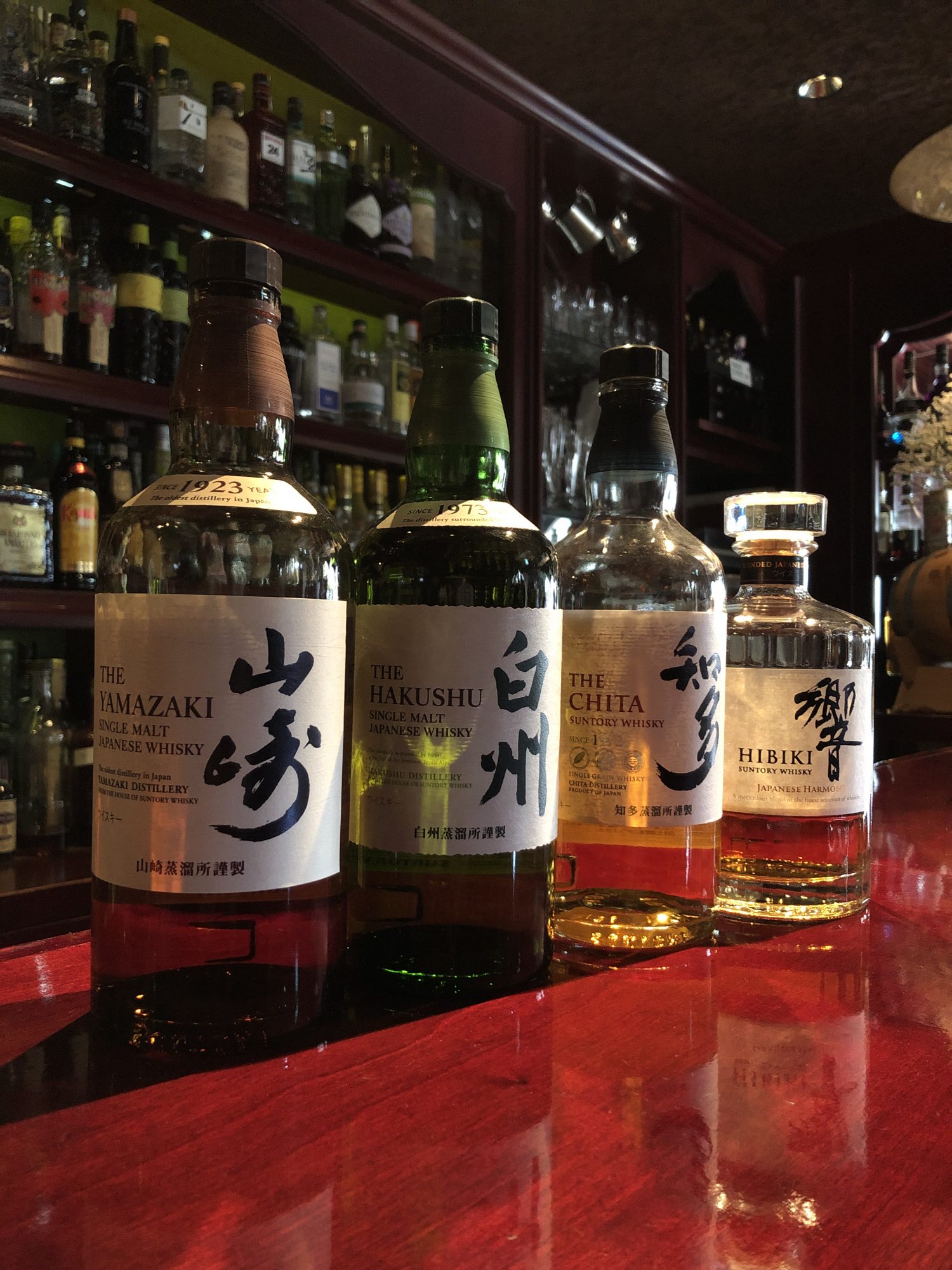 世界5大ウイスキーの1つ「ジャパニーズウイスキー」4種を飲み比べ