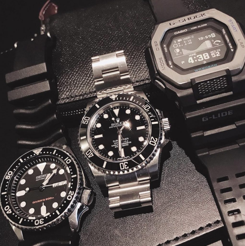 腕時計は、一般に「クォーツ式」と、「機械式」に大別される（Instagram・＠ry_a_life_with_watchesさんの投稿より）