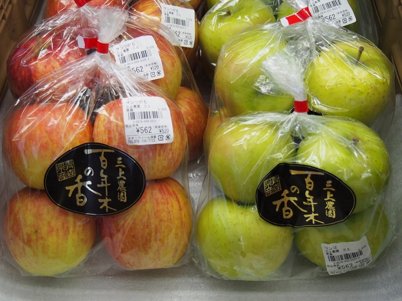 秋の香りを届けてくれる早生のりんご 「ぜひガブリと皮ごと食べて