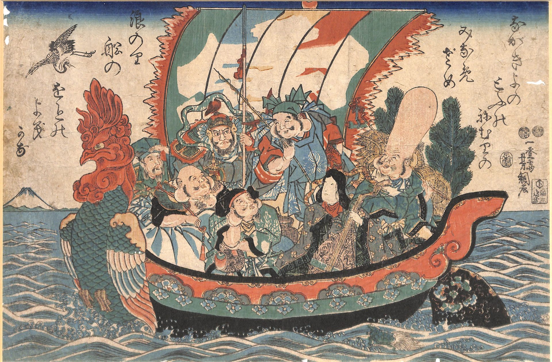 2023年・新春「めでたい浮世絵」～いつの世も幸せ求め…ゑびす・大黒に七福神 宝の入船にあやかって～白鹿記念酒造博物館 | ラジトピ ラジオ ...