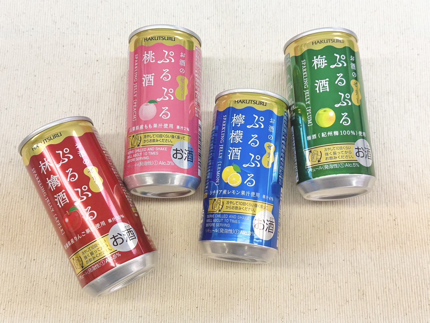 食感はまさにゼリー 振って飲むお酒 ぷるぷるシリーズ が話題 フレーバー4種を飲んでみた ラジトピ ラジオ関西トピックス