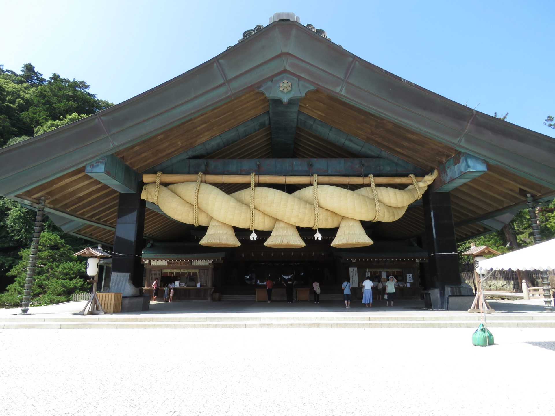 出雲 大社 しめ縄