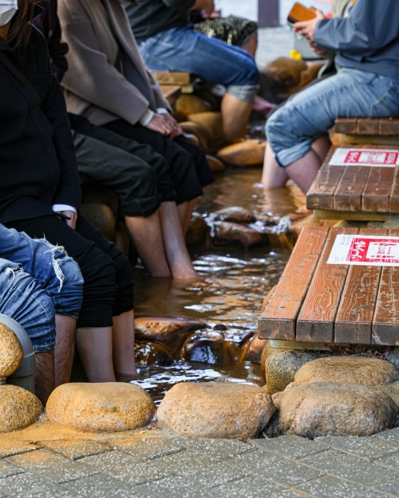 有馬温泉　足湯