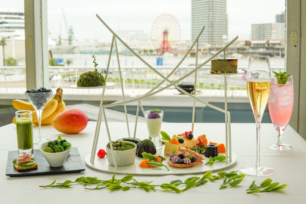 OCEAN PLACE KOBE「新緑のアフタヌーンティー　～抹茶・ピスタチオ・初夏のフルーツ～」