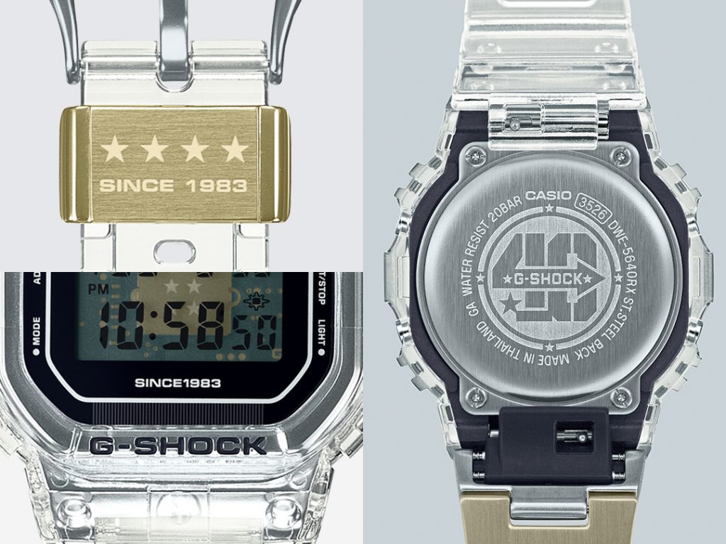 「G-SHOCK」40周年を記念した特別デザイン