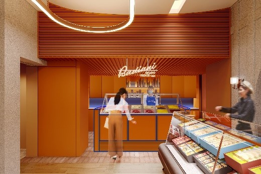 ユーハイム神戸元町本店でショップインショップとしてオープンするBadiani（バディアーニ）の店舗イメージ