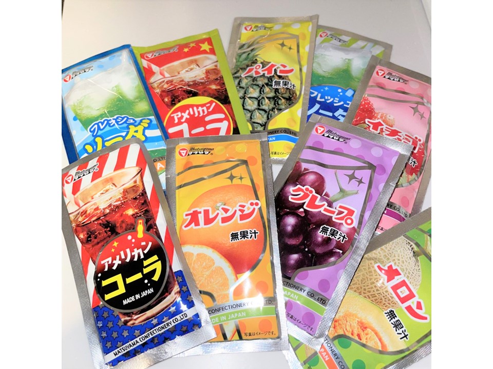 松山製菓の「粉末ジュース」