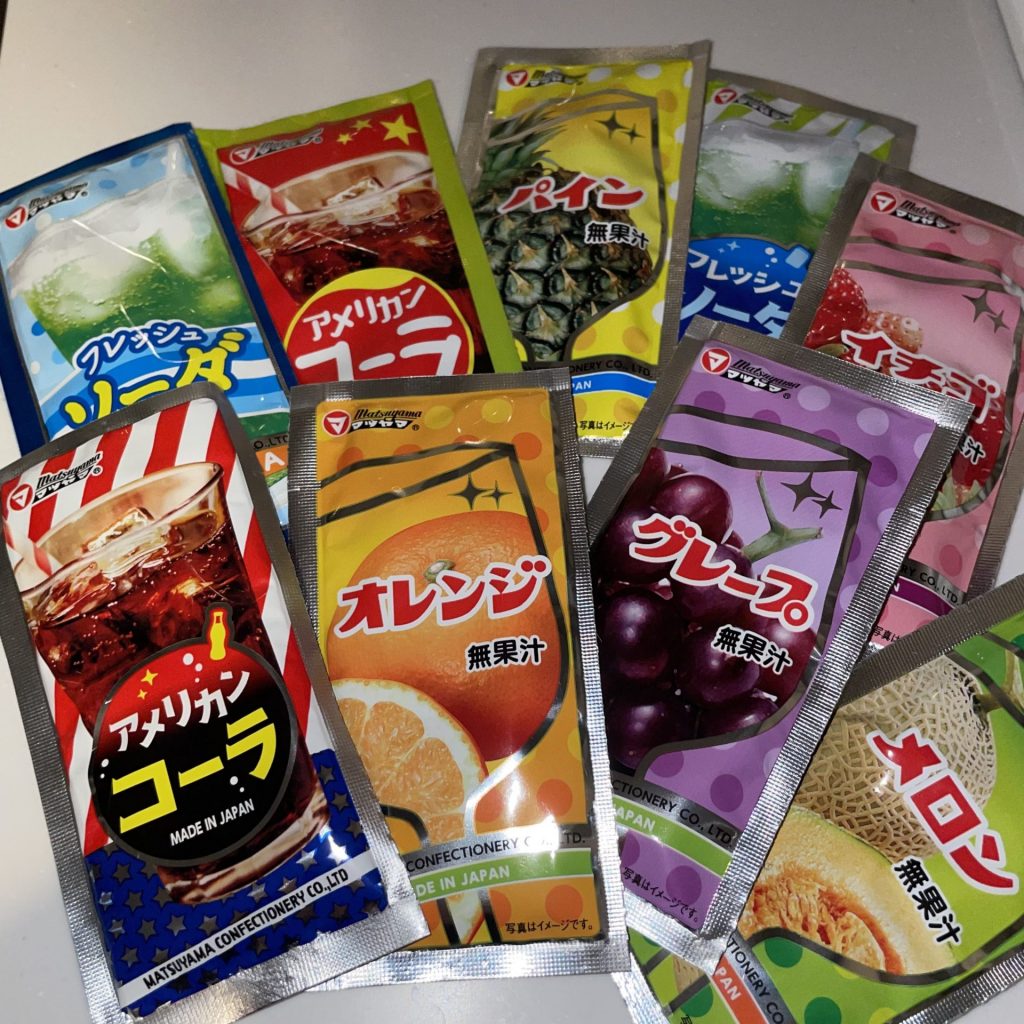 松山製菓の「粉末ジュース」