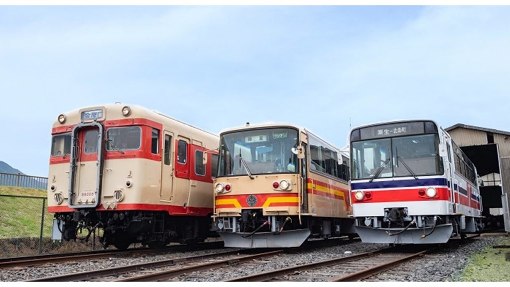 公園で活躍中の車両（提供：有田川鉄道公園