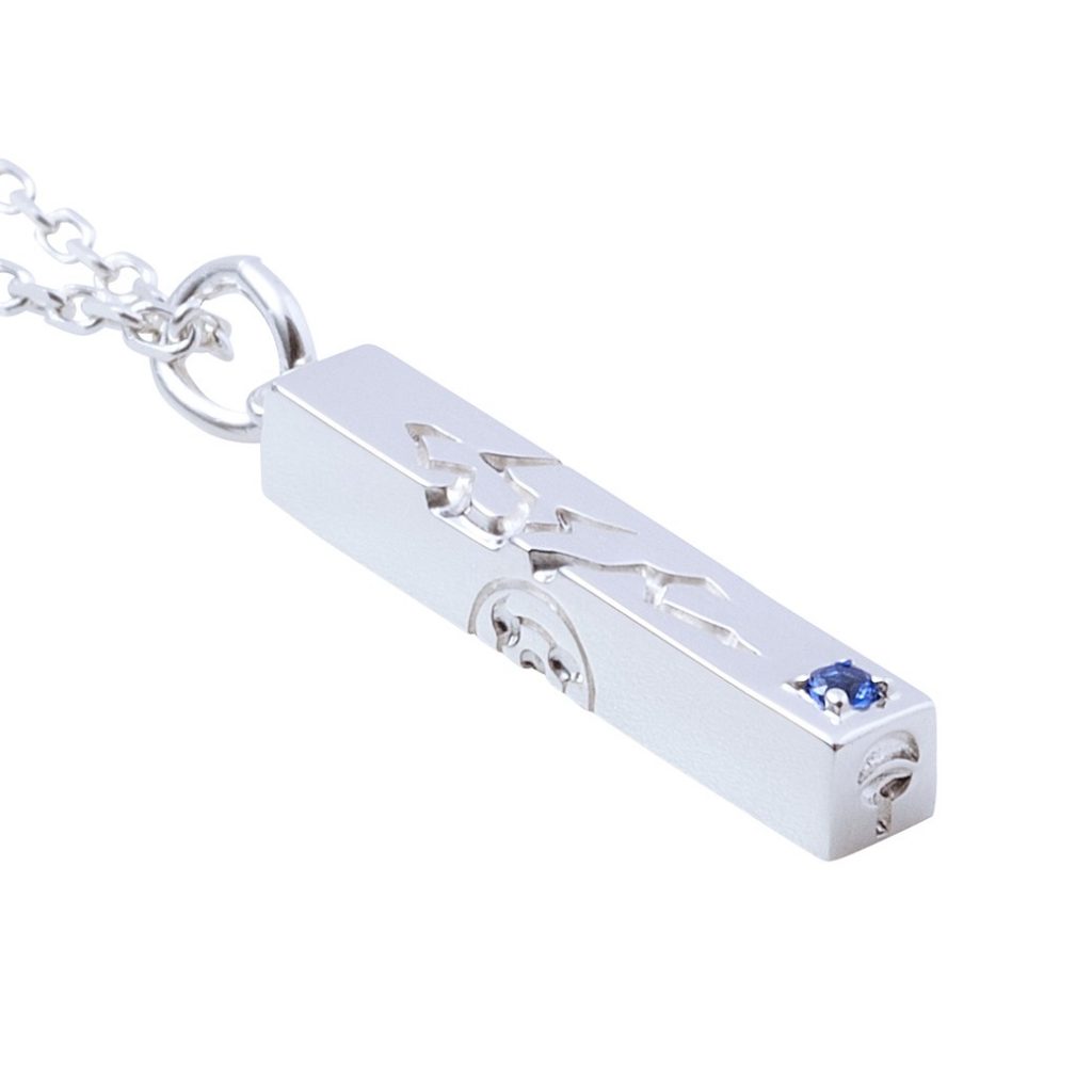 うちはサスケ　シルバーネックレス（イメージ）