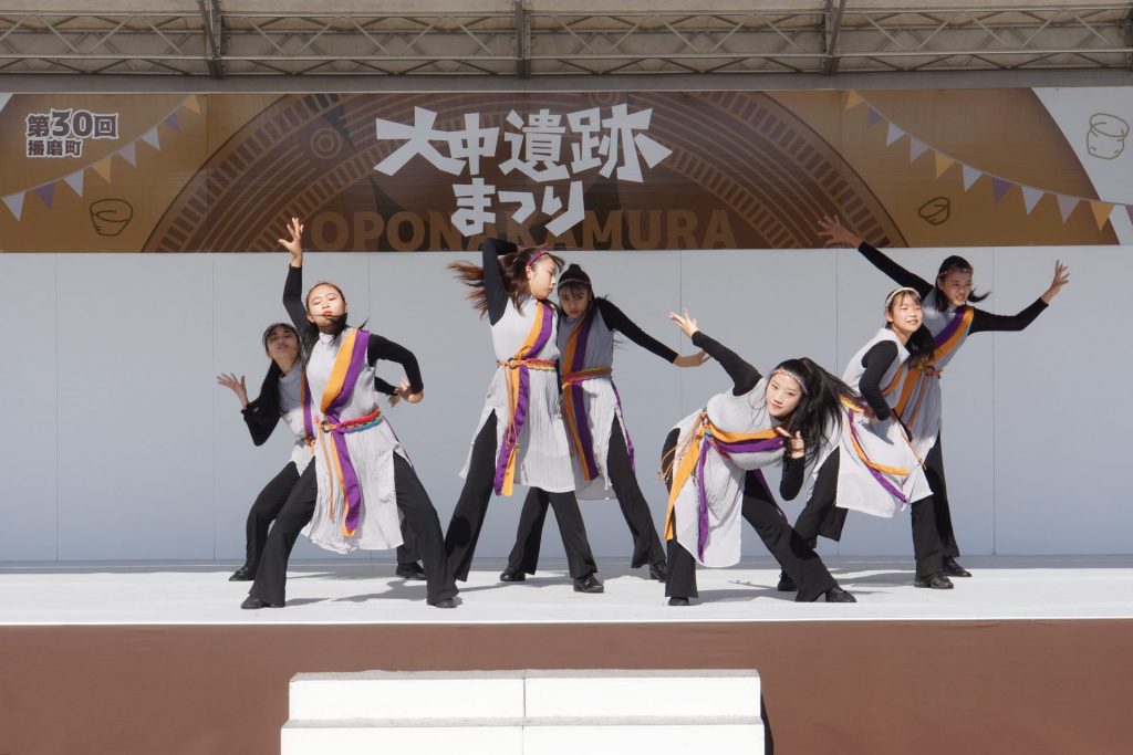 「古代ダンス」（2022年撮影、提供：兵庫県播磨町）