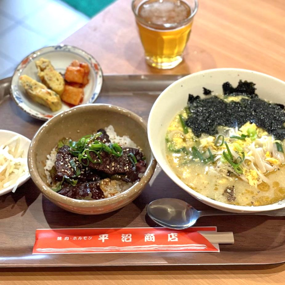 カルグクス定食（税込800円）