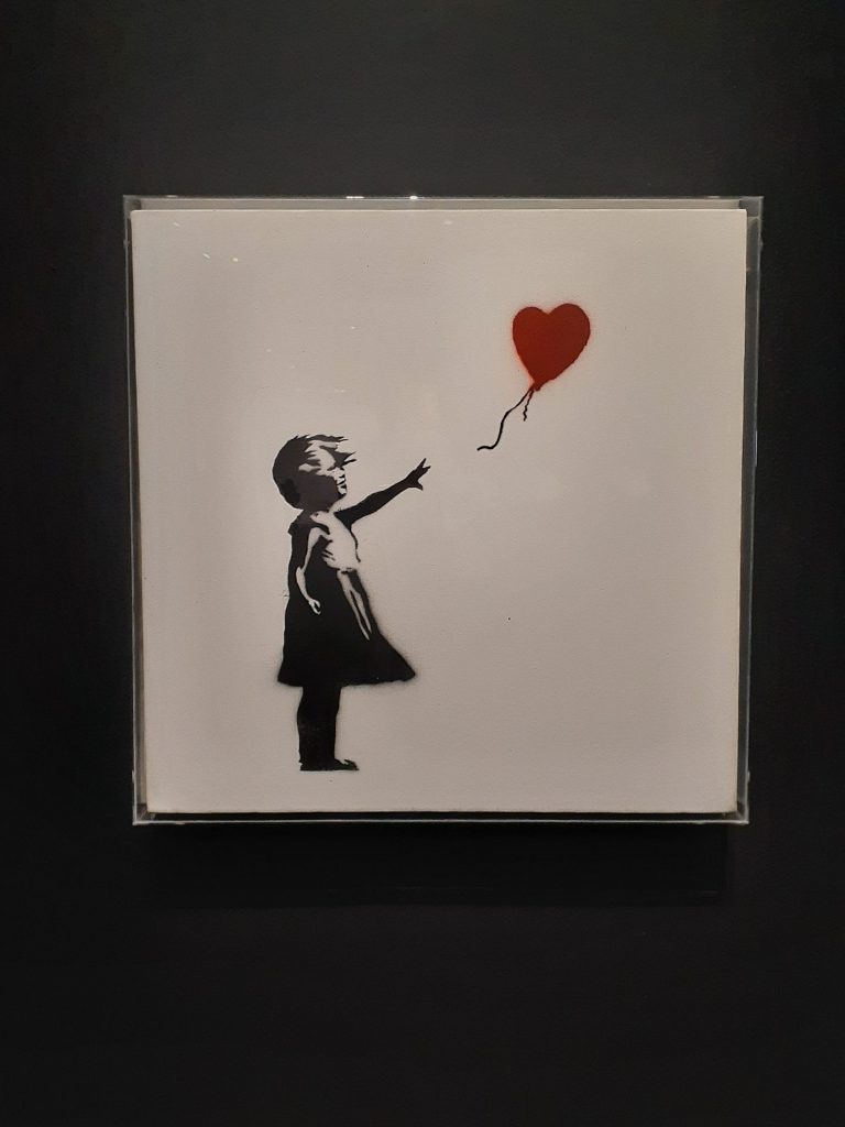 BANKSY（バンクシー）/ Girl With Balloon（少女と風船）2004年