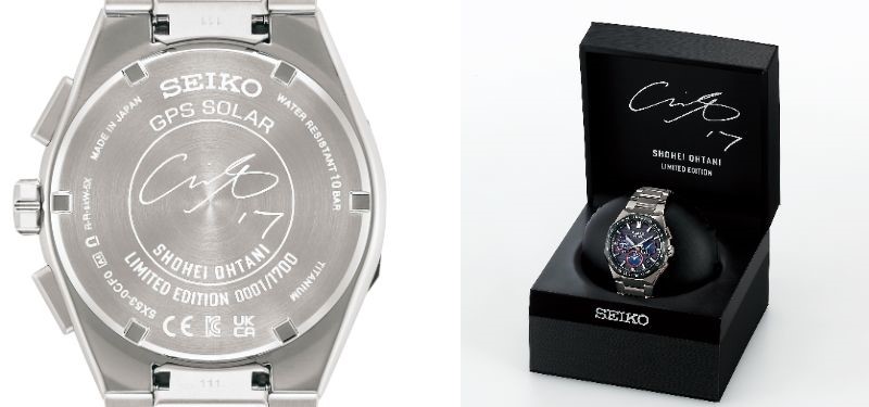 大谷翔平モデル腕時計「セイコー アストロン」より数量限定2種登場 10