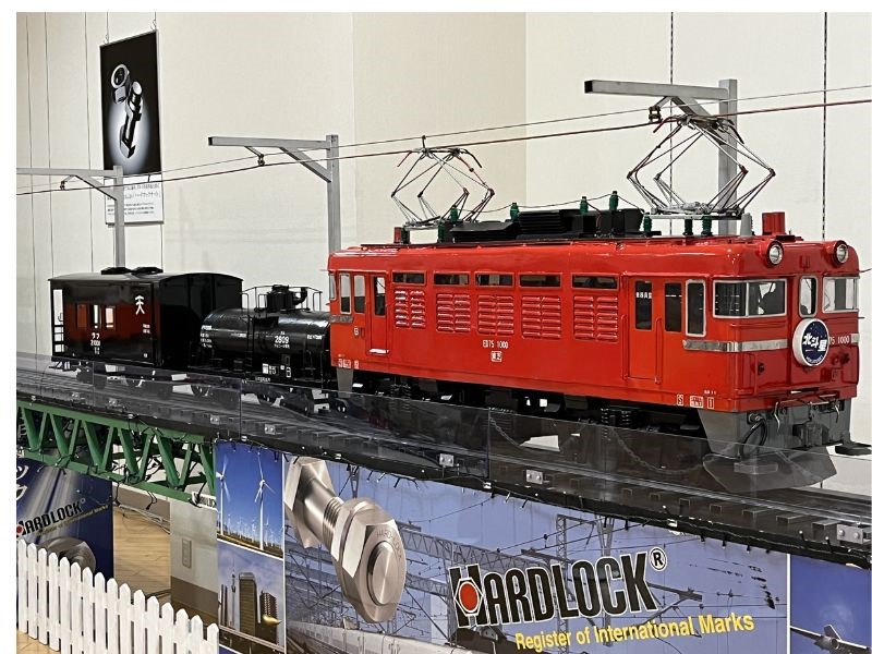 大型鉄道模型の展示（イメージ）