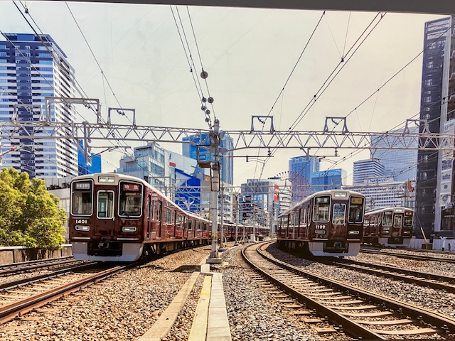 ⑥　3線同時　３３８０ 「新駅開業50周年記念　写真パネル展」