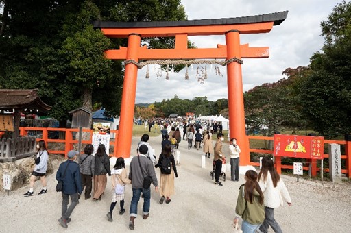 「京都パンフェスティバル in 上賀茂神社」　開催イメージ