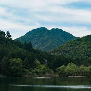標高683メートルの「名種山（なぐさやま）」播磨国風土記に「奈具佐山」の名で掲載されている（画像提供：福崎町）