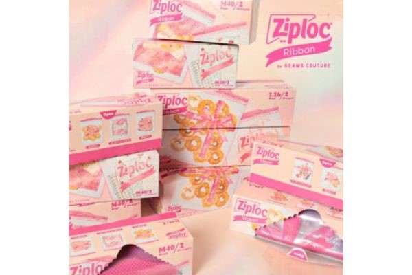 『Ziploc(R) デザインバッグ リボン』