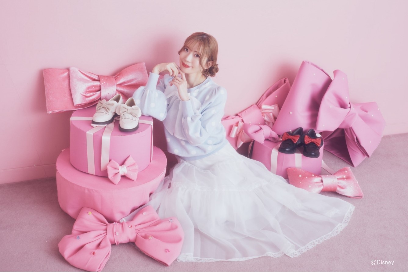 ミニーマウス アイコニック スイート・ハート・プリンセス　ジャファーの逆襲 履き方は3通り！ YouTuber・あいにゃん氏デザイン「ミニーマウス