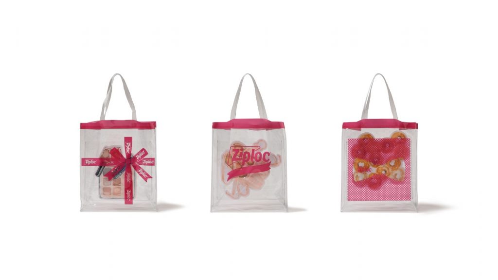 「Ziploc(R) Ribbon Tote Bag L」（4950円）