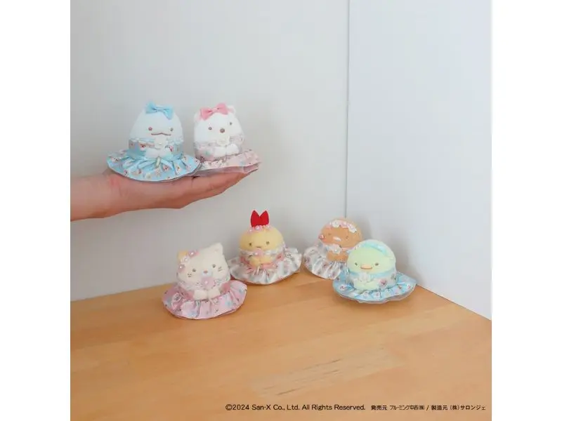 「てのりぬいぐるみ」(各2750円)