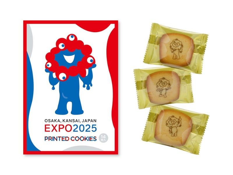「プリントクッキー（個包装：14枚入）」（900円＋税）　©Expo 2025